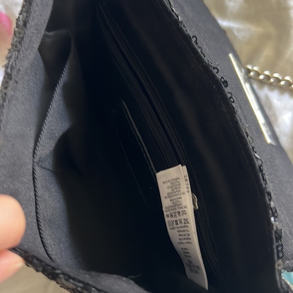 Party sequin black shoulder bag forever 21 - Picture 3 of 3